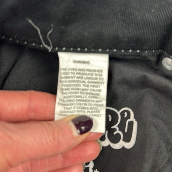 Empyre Women's Tori Black Carpenter Skate Pants size 10 - Picture 13 of 15